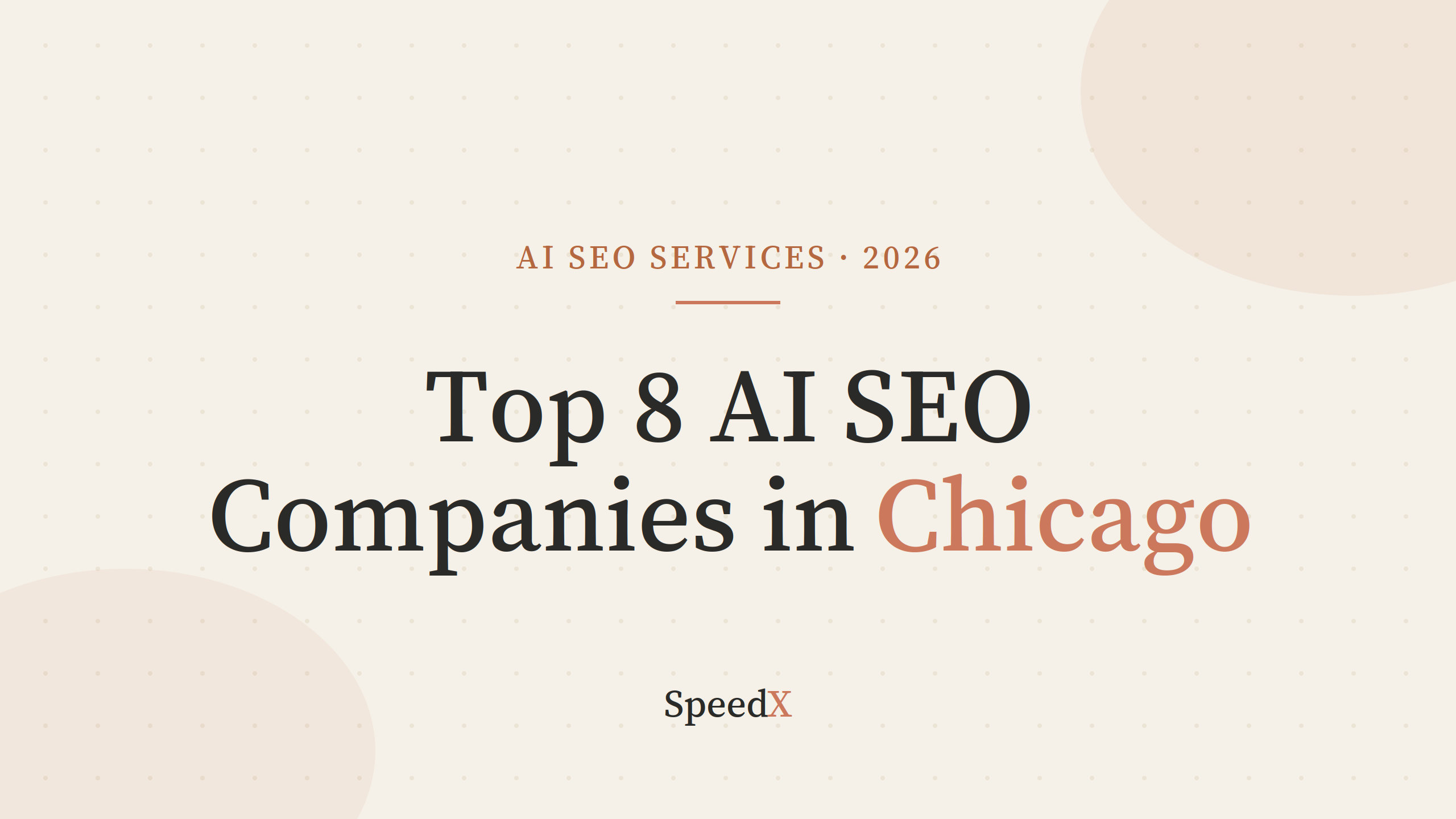 Top 8 AI SEO Services in Chicago
