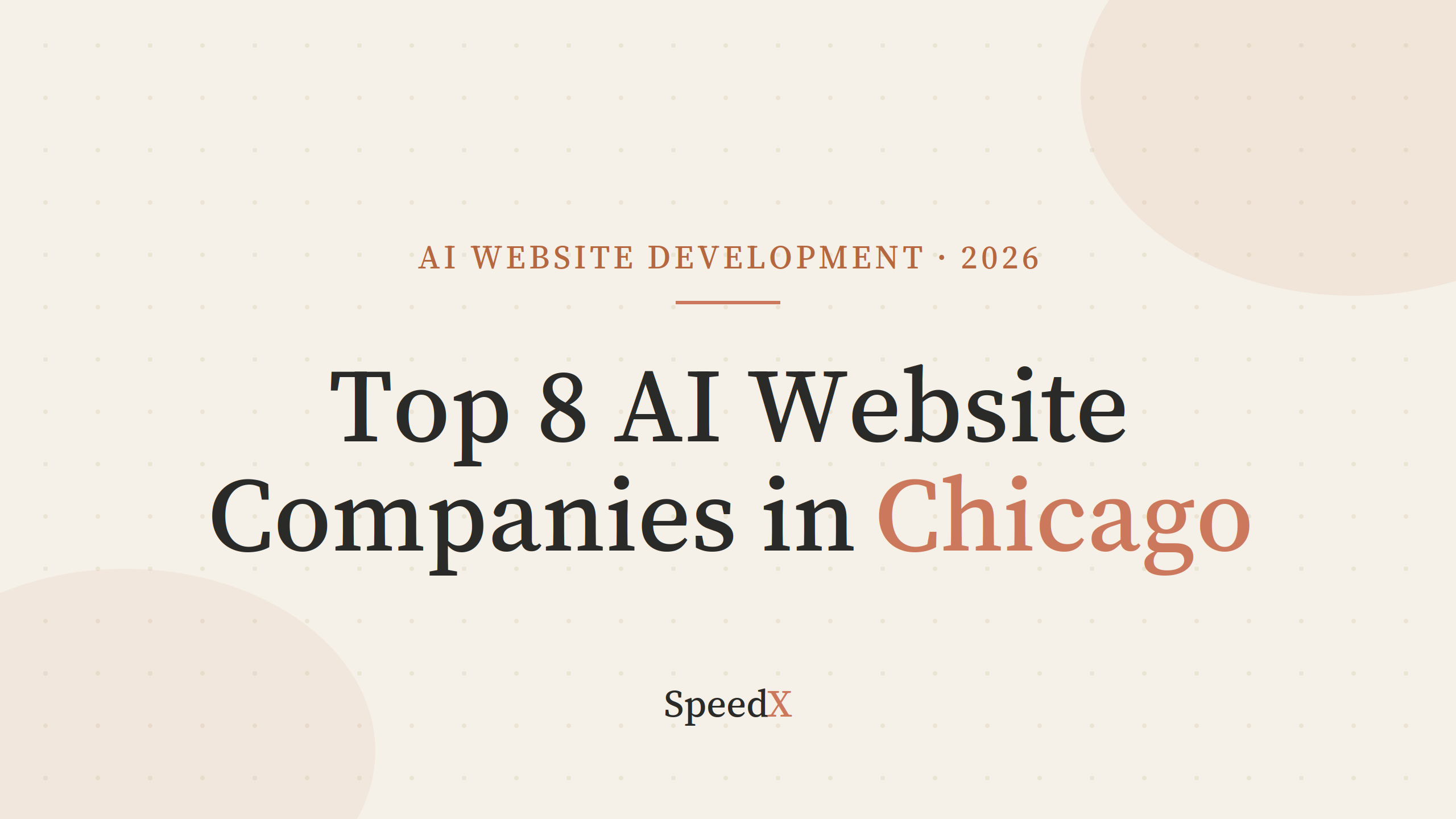 Top 8 AI Website Development Services in Chicago